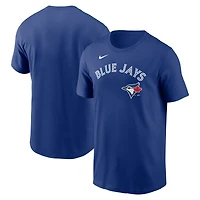 Men's Nike Royal Toronto Blue Jays Fuse Wordmark T-Shirt