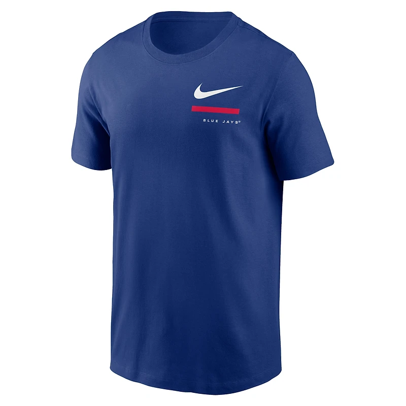 T-shirt à épaules dénudées Royal Toronto Blue Jays Nike pour homme