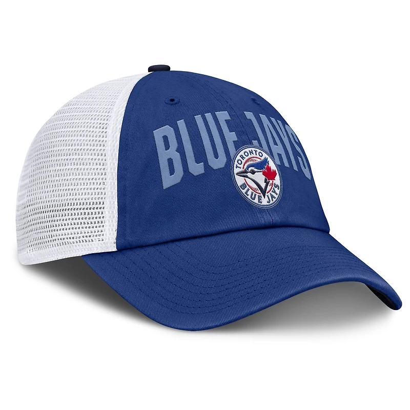 Casquette trucker ajustable Nike Royal Toronto Blue Jays Primetime Club pour homme
