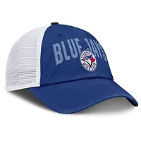 Casquette trucker ajustable Nike Royal Toronto Blue Jays Primetime Club pour homme