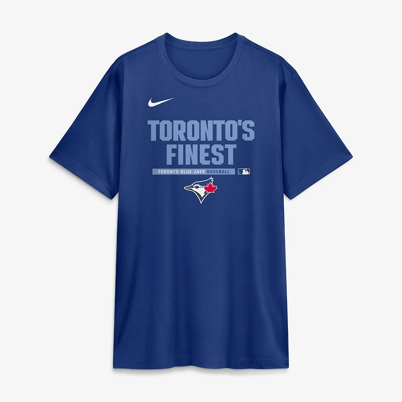 Men's Nike Royal Toronto Blue Jays Team Phrase Legend Dri-FIT T-Shirt