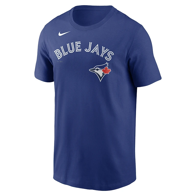 T-shirt Nike Royal Toronto Blue Jays pour homme avec logo de l'équipe