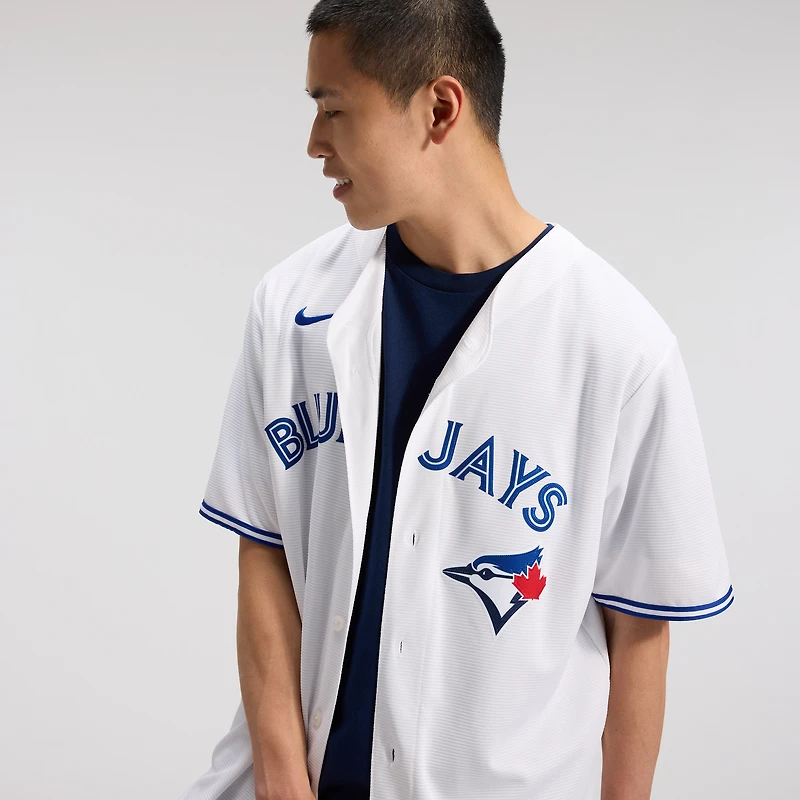 Men's Nike Trey Yesavage White Toronto Blue Jays Home Replica Jersey