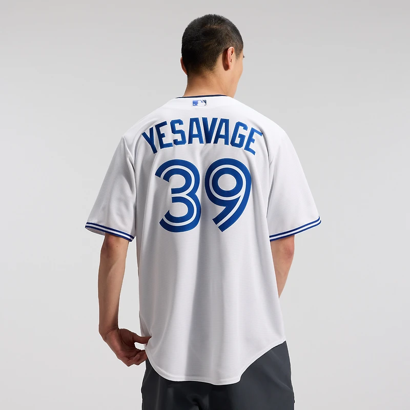 Men's Nike Trey Yesavage White Toronto Blue Jays Home Replica Jersey