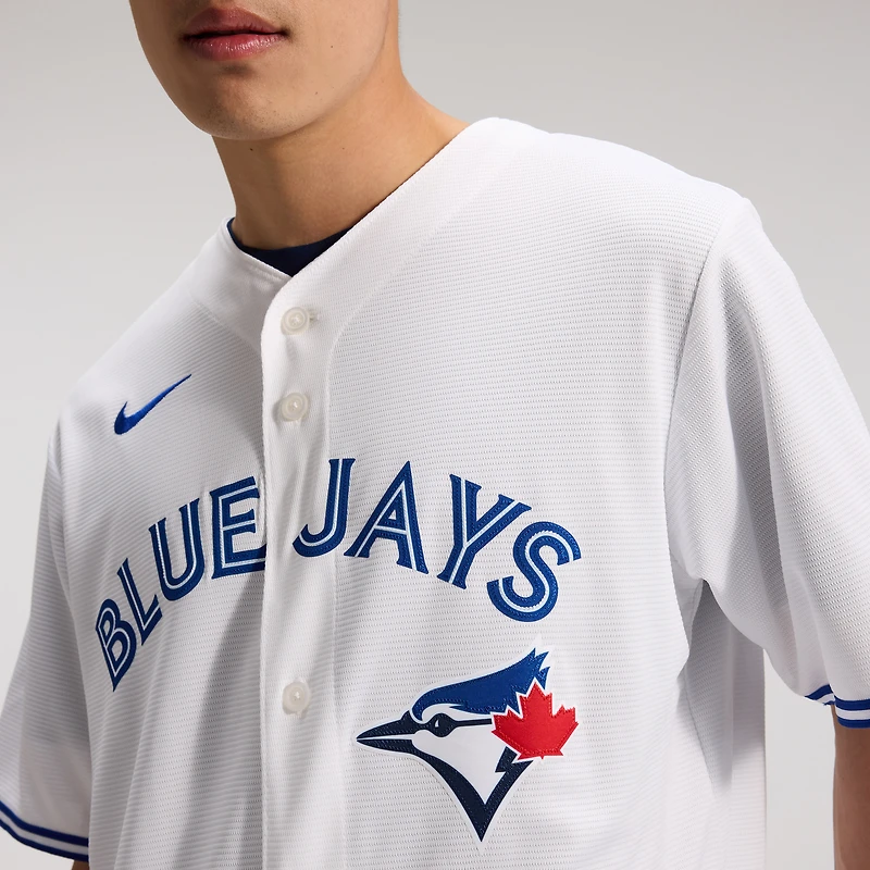 Men's Nike Trey Yesavage White Toronto Blue Jays Home Replica Jersey