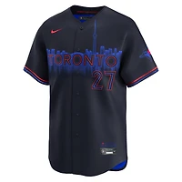 Men's Nike Vladimir Guerrero Jr. Navy Toronto Blue Jays 2024 City Connect Limited Player Jersey