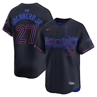 Maillot Nike Vladimir Guerrero Jr. bleu marine pour homme des Blue Jays de Toronto City Connect Limited