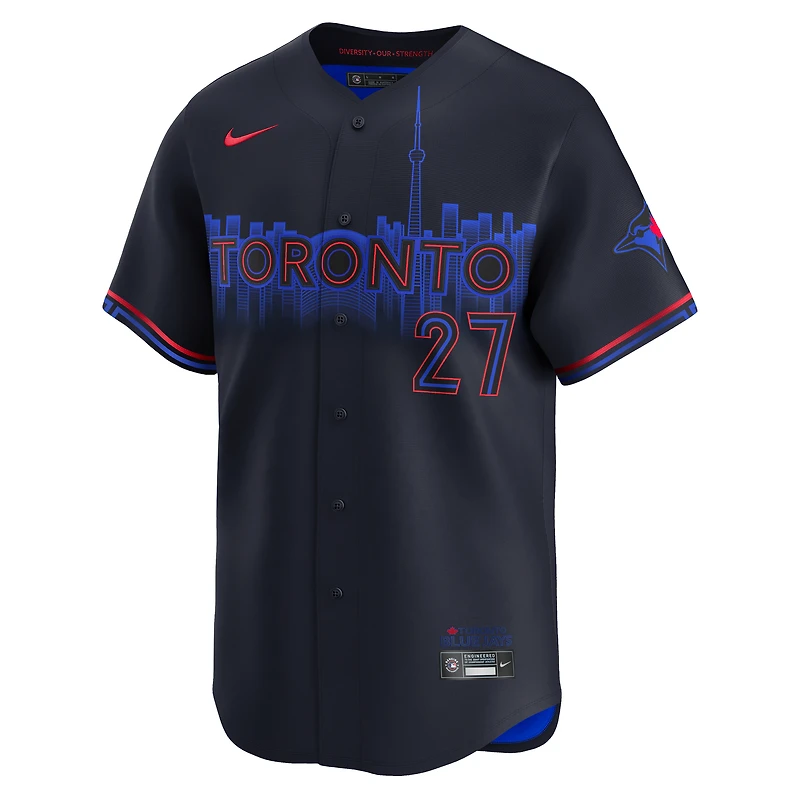 Men's Nike Vladimir Guerrero Jr. Navy Toronto Blue Jays City Connect Limited Jersey