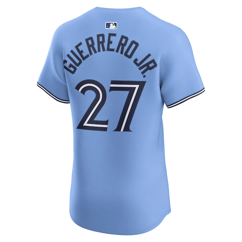 Men's Nike Vladimir Guerrero Jr. Powder Blue Toronto Jays Alternate 2 Elite Jersey