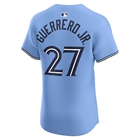 Men's Nike Vladimir Guerrero Jr. Powder Blue Toronto Jays Alternate 2 Elite Jersey