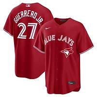 Men's Nike Vladimir Guerrero Jr. Red Toronto Blue Jays Alternate Replica Jersey