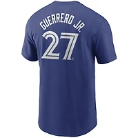 T-shirt Nike Vladimir Guerrero Jr. Royal Toronto Blue Jays pour hommes avec nom et numéro