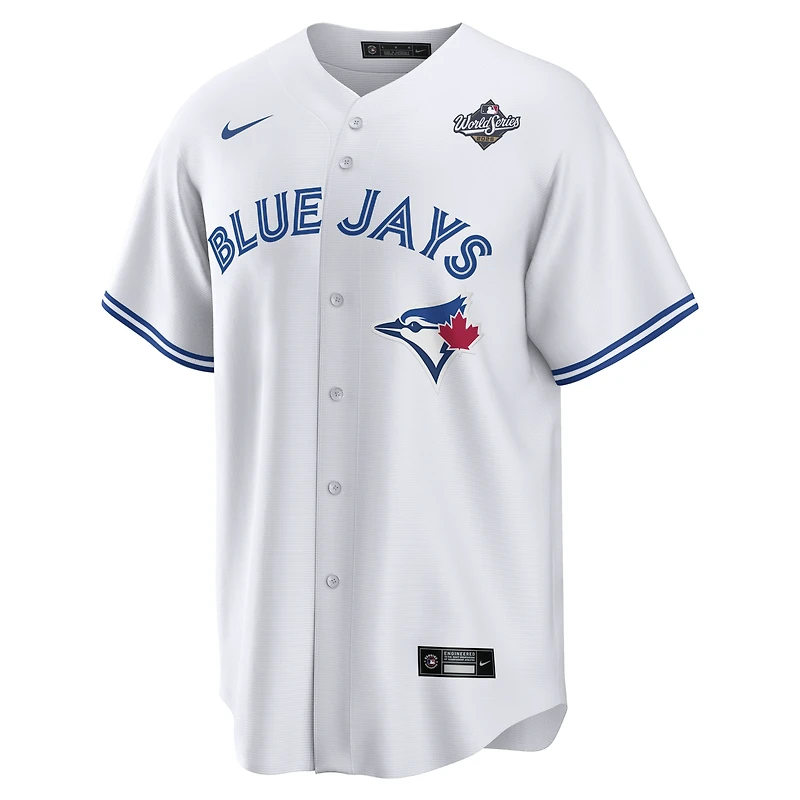 Men's Nike Vladimir Guerrero Jr. White Toronto Blue Jays 2025 World Series  Replica Jersey
