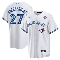 Men's Nike Vladimir Guerrero Jr. White Toronto Blue Jays 2025 World Series  Replica Jersey