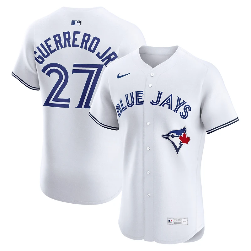 Men's Nike Vladimir Guerrero Jr. White Toronto Blue Jays Home Elite Jersey