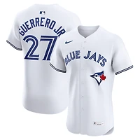 Men's Nike Vladimir Guerrero Jr. White Toronto Blue Jays Home Elite Jersey