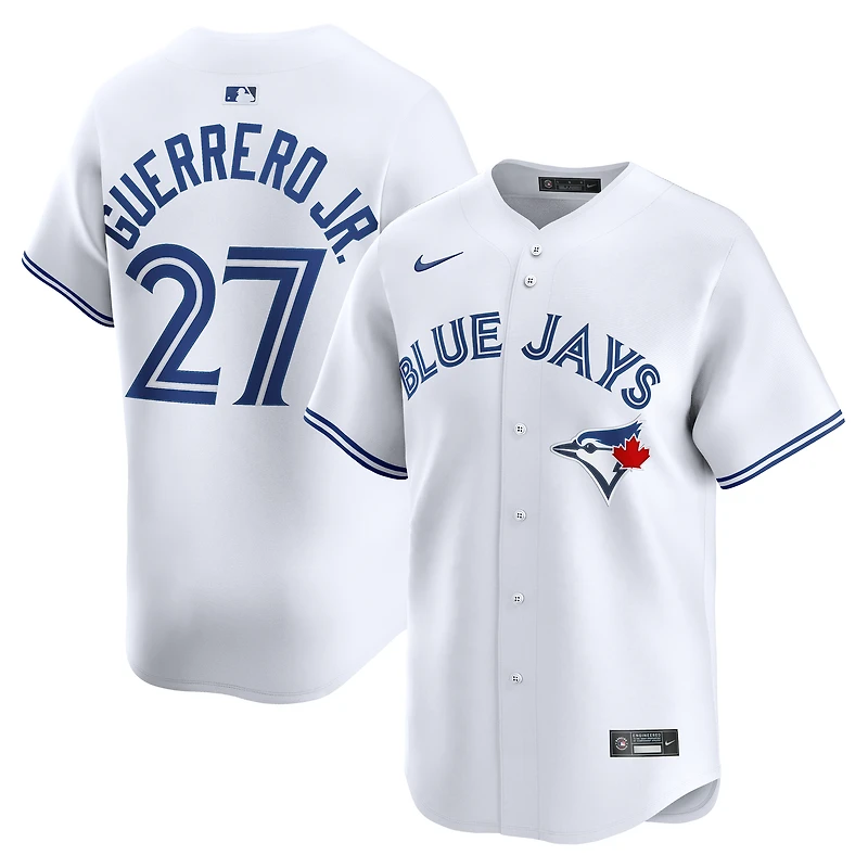 Maillot domicile Nike Vladimir Guerrero Jr. blanc des Blue Jays de Toronto (édition limitée)
