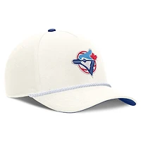 Casquette ajustable Nike blanche Toronto Blue Jays Cooperstown Collection Rise pour homme