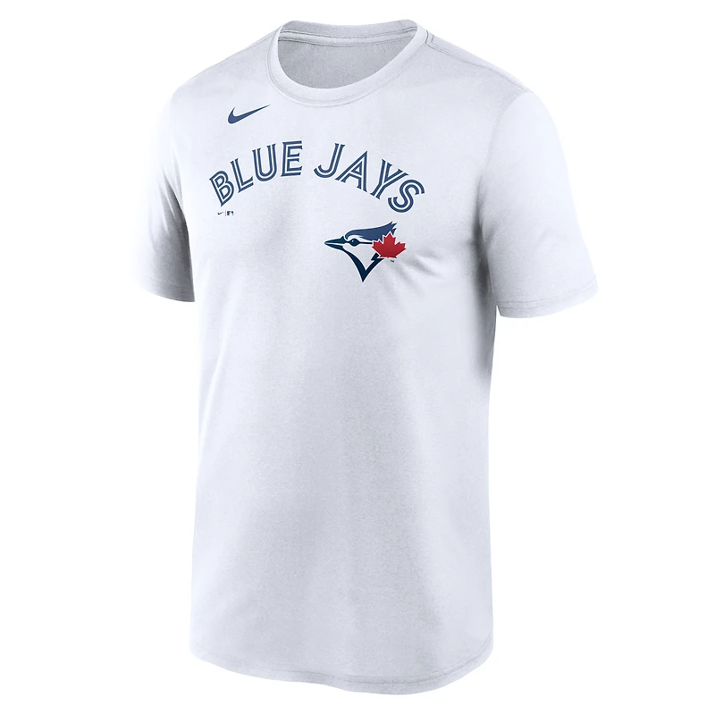Men's Nike White Toronto Blue Jays New Legend Wordmark Dri-FIT T-Shirt