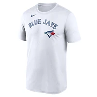 Men's Nike White Toronto Blue Jays New Legend Wordmark Dri-FIT T-Shirt