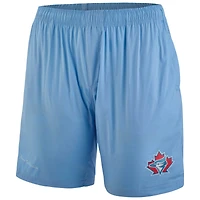 Short de bain Peace Collective bleu poudré pour hommes des Blue Jays Toronto Essentials
