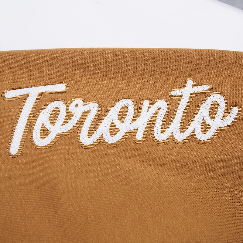 Sweat-shirt à enfiler Pro Standard Brown Toronto Blue Jays Paint the City pour homme