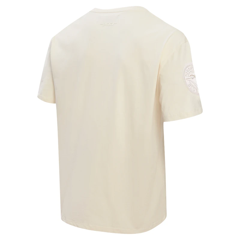 Men's Pro Standard Cream Toronto Blue Jays Neutral Drop Shoulder T-Shirt
