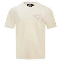 Men's Pro Standard Cream Toronto Blue Jays Neutral Drop Shoulder T-Shirt
