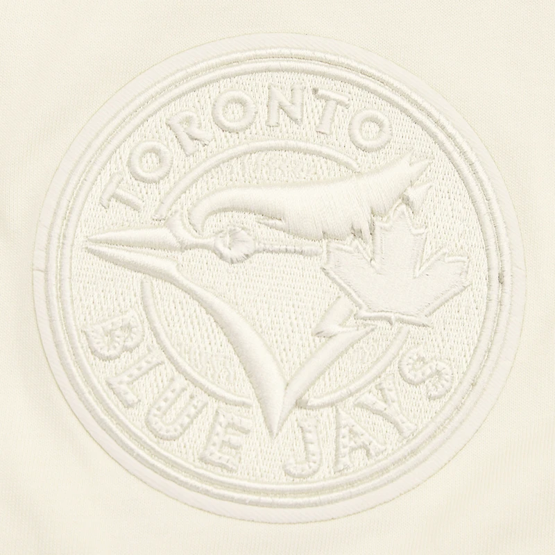 Men's Pro Standard Cream Toronto Blue Jays Neutral Drop Shoulder T-Shirt