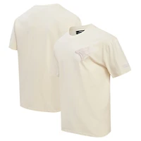 Men's Pro Standard Cream Toronto Blue Jays Neutral Drop Shoulder T-Shirt