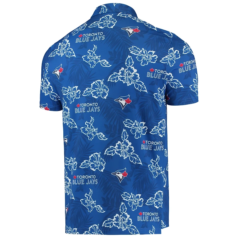 Polo Performance Reyn Spooner Royal des Blue Jays de Toronto pour homme