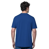 Men's Starter  Heather Gray/Royal Toronto Blue Jays Two-Pack Long Sleeve & Short T-Shirt Set