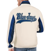Veste de survêtement entièrement zippée Starter White des Blue Jays Toronto pour hommes