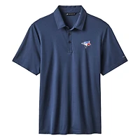 Polo bleu marine TravisMathew pour homme, motif tri-mélange, les éliminatoires des Blue Jays de Toronto