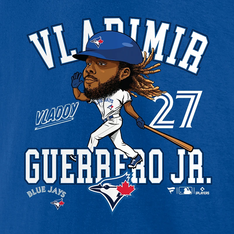 Men's Vladimir Guerrero Jr. Royal Toronto Blue Jays Caricature T-Shirt
