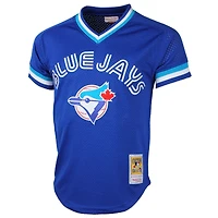 Mitchell & Ness Roberto Alomar Toronto Blue Jays Cooperstown Collection Maillot d'entraînement au bâton en maille - Bleu royal