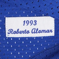 Maillot d'entraînement au bâton Mitchell & Ness Roberto Alomar des Blue Jays de Toronto, collection Cooperstown - Bleu royal