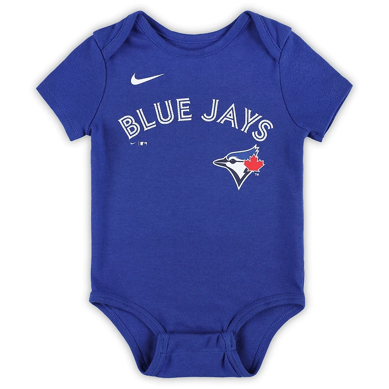 Newborn & Infant Nike Vladimir Guerrero Jr. Royal Toronto Blue Jays Fuse Name Number Bodysuit