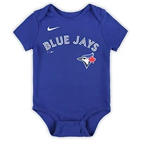 Newborn & Infant Nike Vladimir Guerrero Jr. Royal Toronto Blue Jays Fuse Name Number Bodysuit