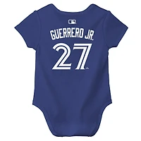 Newborn & Infant Nike Vladimir Guerrero Jr. Royal Toronto Blue Jays Name Number Bodysuit