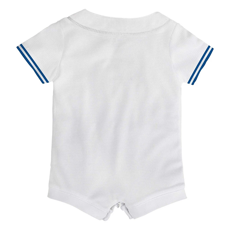 Newborn & Infant Nike  White Toronto Blue Jays Official Jersey - Romper