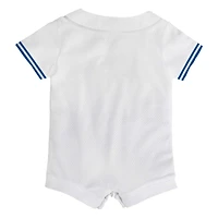 Newborn & Infant Nike  White Toronto Blue Jays Official Jersey - Romper