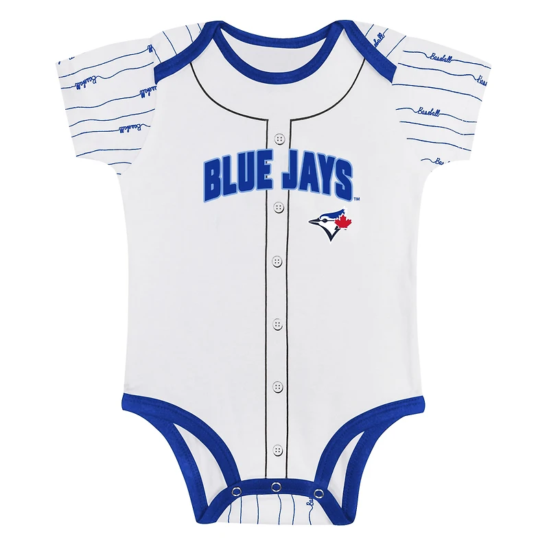 Newborn & Infant Toronto Blue Jays Play Ball 2-Pack Bodysuit Set