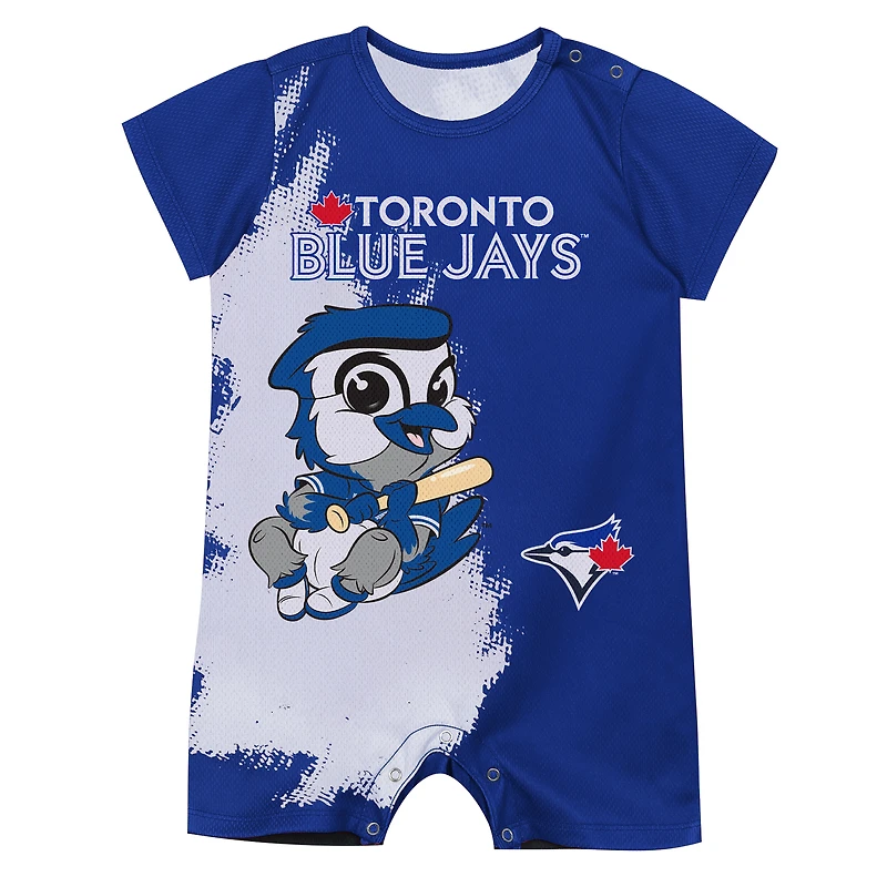Newborn Outerstuff  Blue Toronto Jays Baby Mascot Bodysuit