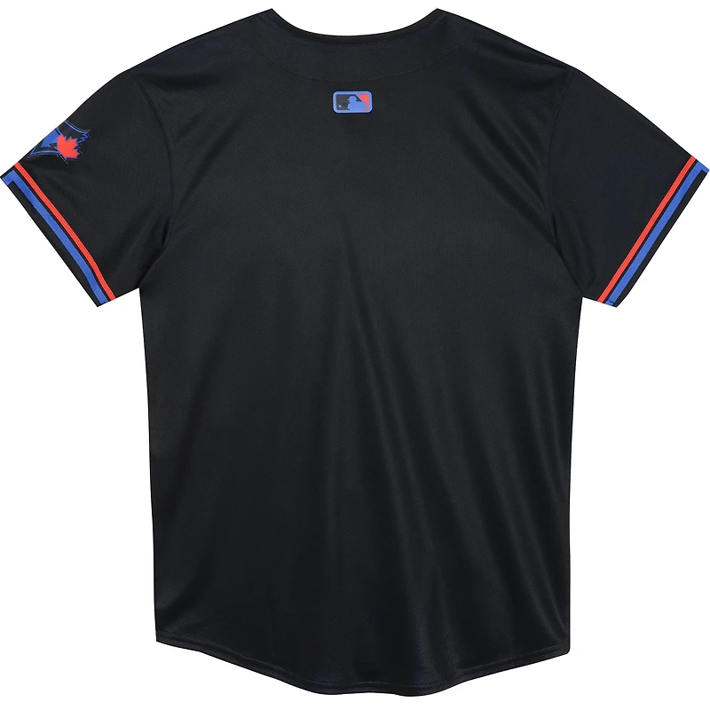 Maillot Nike bleu marine pour enfants d'âge préscolaire des Blue Jays de Toronto 2024 City Connect Limited