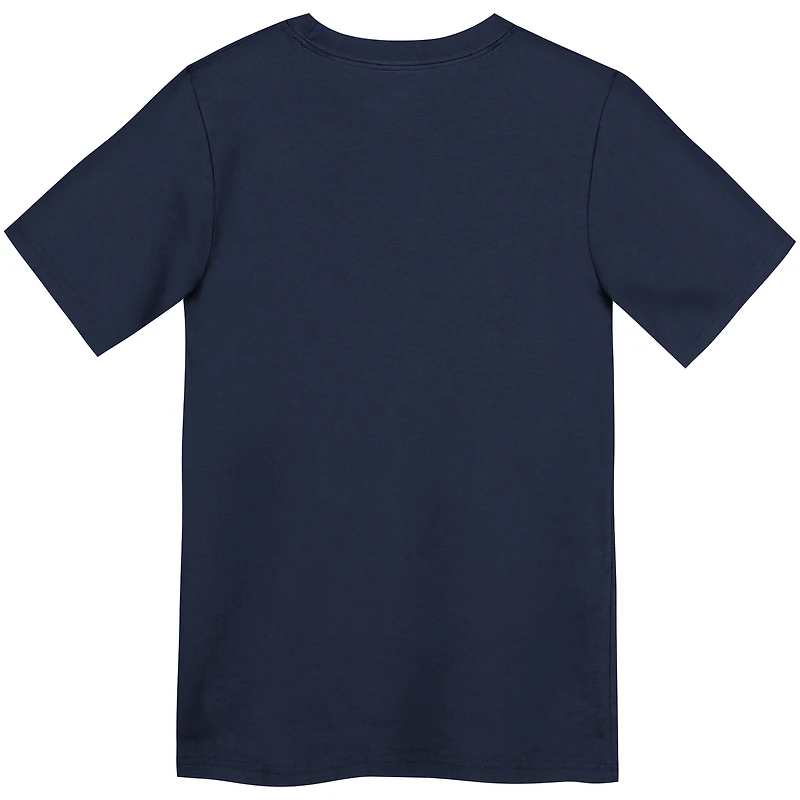 T-shirt Nike bleu marine pour enfants d'âge préscolaire des Blue Jays de Toronto 2024 City Connect