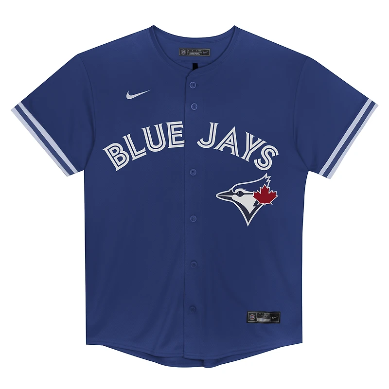 Maillot de match alternatif Nike Royal des Blue Jays Toronto pour enfants d'âge préscolaire