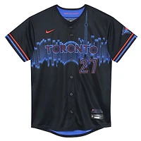 Maillot de joueur limité Nike Vladimir Guerrero Jr. des Blue Jays Toronto 2024 City Connect Limited pour enfants d'âge préscolaire