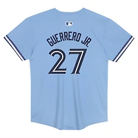 Maillot de match des Blue Jays Toronto Nike Vladimir Guerrero Jr., bleu préscolaire