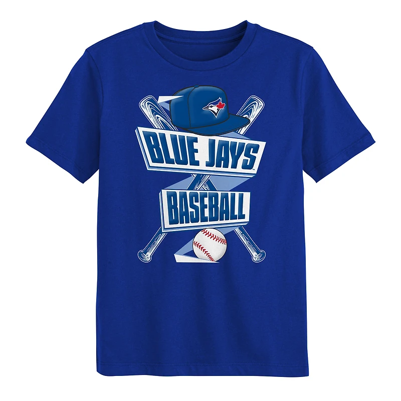Preschool Outerstuff Royal Toronto Blue Jays Bat Boy T-Shirt